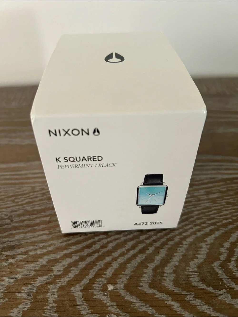 Nixon K Squared Mint Dial with Black Strap peppermint black nib